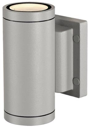 Sieninis lauko šviestuvas SLV Myra Up/Down, 35W, GU10, IP55, pilka sp., 8 cm x 15 cm