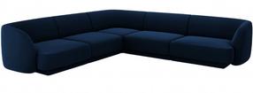 Nurgadiivan Micadoni Home Miley Velvet Symmetrical, sinine v., 252 x 252 cm x 74 cm