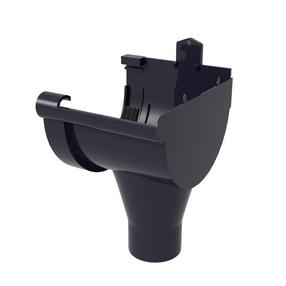 Labās puses piltuve Scala, polivinilhlorīds (pvc), brūna krās.