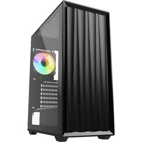 Datora korpuss Sharkoon VK3 RGB, melna krās.