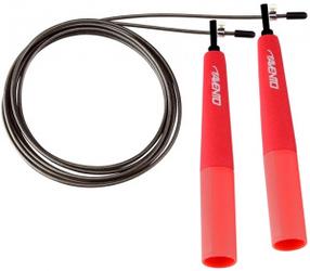Lecamaukla Avento Steel Jump Rope 42HO, 290 cm, sarkana krās./rozā krās.