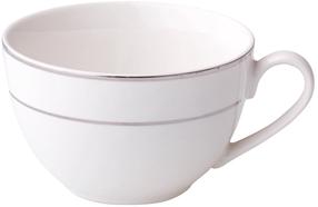  Puodelis Ambition Aura Silver, balta sp./sidabro sp., 0.220 l