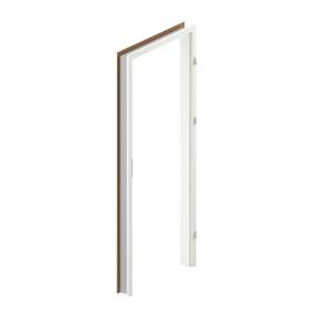 Durvju aploda Porta S E, 203.8 cm x 84.6 cm x 23 cm, kreisais, wenge white krās