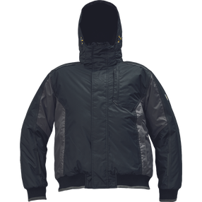 Darba jaka vīriešu Cerva Dayboro, melna krās., 4XL izmērs