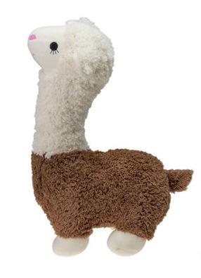 Žaislas šuniui, pliušinis Karlie Alpaca 555-522425, 37 cm, ruda sp./balta sp.