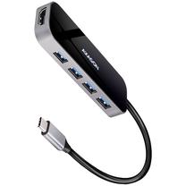 USB centrmezgls Axagon HMC-6H4A, 20 cm