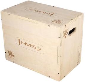 Treniņu piederumi HMS Plyometric Box 17-62-106, 50 cm