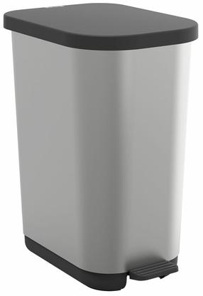 Prügikast Rotho Ribo, hõbe v., 35 l, 51.3 cm x 28.5 cm