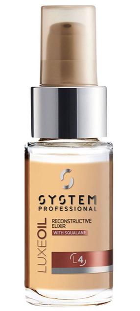 Matu eliksīrs Wella System Professional Luxeoil Keratin Reconstructive L4, 30 ml