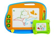 Piešimo lenta 2in1 Drawing Board, 3 cm, mėlyna sp./žalia sp./oranžinė sp., 2 vnt.