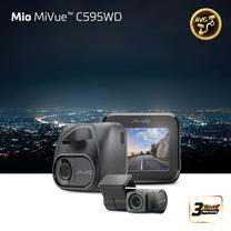 Dviejų vaizdo kamerų registratorius Mio MiVue™ C595WD | Full HD | HDR | Rear Cam | Wi-Fi | GPS | Parking mode | Speedcam alert