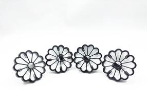 Įsmeigiamas šviestuvas su saulės baterija Domoletti Flower, 0.06W, IP44, skaidri sp.
