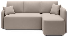 Kampinė sofa Hadson Sola 18, smėlio sp., dešininė, 206 x 150 cm x 89 cm