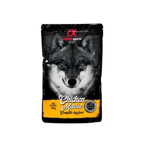 Märg koeratoit Alpha Spirit Mousse, kanaliha, 0.085 kg
