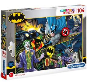 Dėlionė Clementoni Batman, 48.5 cm x 33.5 cm, 104 vnt., įvairių spalvų