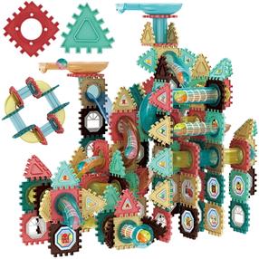 Magnetinis konstruktorius Woopie 3D Educational Marble Run, 228 vnt., įvairių spalvų
