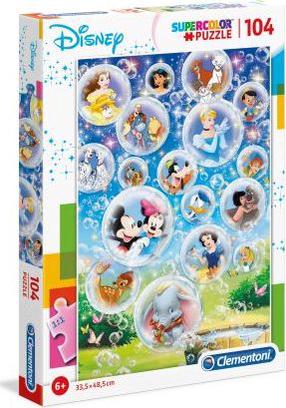 Puzle Clementoni Disney Classic 325487, 48.5 cm x 32.5 cm, 104 gab., daudzkrāsaina