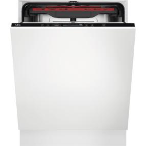 Įmontuojama indaplovė AEG FSB72907P, juoda sp.