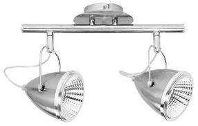 Lampa griesti Britop Oliver 5109227, GU10, 2 x 5.5 W, hroma krās./satīna niķelis krās. / hroma krās.