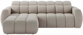 Kampinė sofa Fanito, šviesiai smėlinė, kairinė, 200 x 288 cm x 105 cm