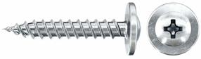 Skrūve, skrūves metālam Fischer 40456, 4.2 x 13 mm, sudraba krās., 1000 gab.