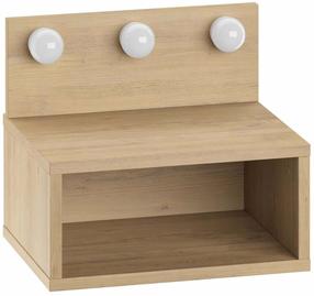Naktinis staliukas Kalune Design Treo 855DTE3580, sapphire oak sp., 33.8 cm x 40 cm x 30 cm