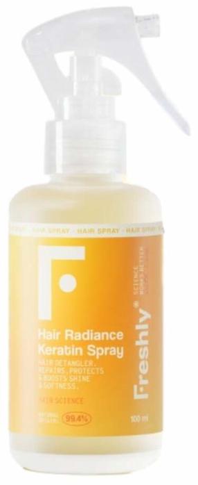 Sprejs matiem, keratīns matiem Freshly Cosmetics Hair Radiance, 100 ml