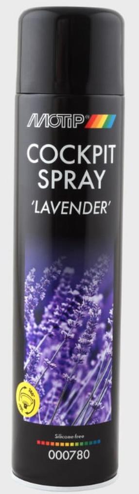 Automobilių valymo priemonė Motip Cockpit Spray Lavander, 0.6 l