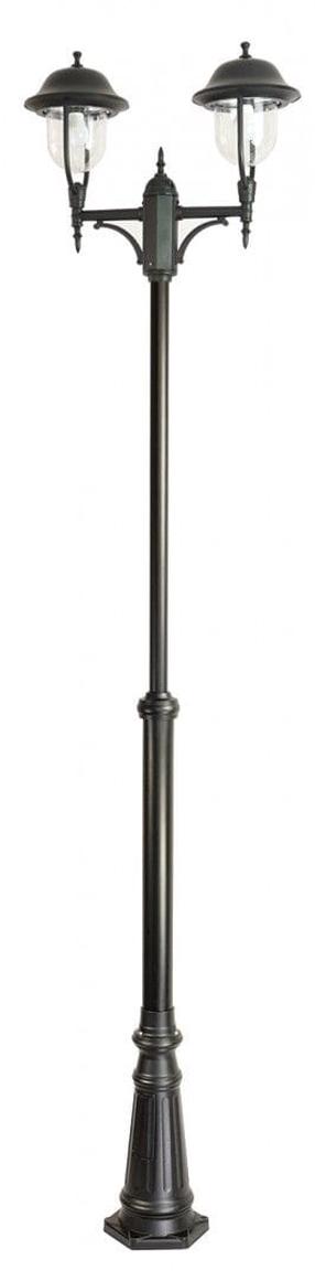 Vabalt seisev välisvalgusti Su-Ma Prince 2, 60W, E27, IP43, must v., 26.2 cm x 295 cm