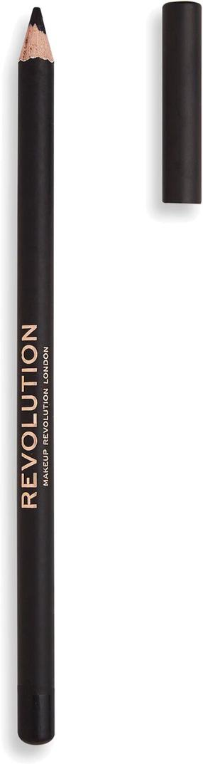 Acu zīmulis Makeup Revolution London Kohl Eyeliner, 1.3 g, melna krās. black
