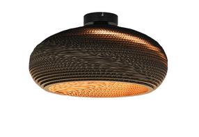 Lampa griesti Domoletti Paper P23050A-1CL, E27, 1 x 15 W, brūna krās. / melna krās.