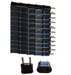 Adapter UPH Travel adapter US to EU 50 pcs Euro plug, US Socket, must v.