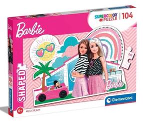 Puzle Clementoni Barbie 27163, 33.5 cm x 48.5 cm, 104 gab., daudzkrāsaina