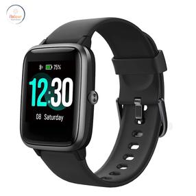iWear G5 Aluminium Sport BT Call“ išmanusis laikrodis su širdies ritmo ir kraujo deguonies monitoriumi + papildomu juodu dirželiu