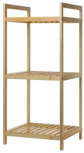 Vonios lentyna Jotta Bamboo, 35 cm x 80 cm x 35 cm, ruda sp.
