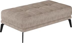 Pufas Torrense Dora 21, šviesiai ruda sp., 75 cm x 140 cm x 45 cm