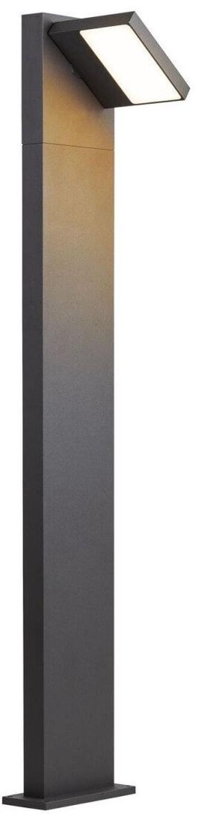 Brīvi stāvošs āra gaismeklis SLV Abridor Pole 100, 12W, LED, IP55, antracīta krās., 18 cm x 100 cm