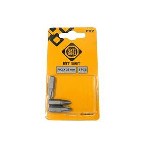 Kruvikeeraja otsikute komplekt Forte Tools BT03-25PH2, PH2, 25 mm