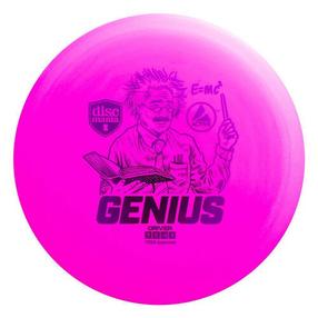 Диск для гольфа Discmania Genius Driver 7/5/-4/1, 21.1 см x 21.1 см, розовый цв.