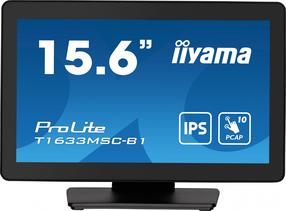 Monitors Iiyama ProLite T1633MSC-B1, IPS, 60 Hz, FHD, 15.6"