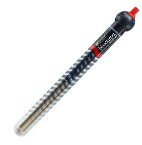 Аквариумный обогреватель Ferplast Bluclima 100, серебристый цв./черный цв., 26.5 см