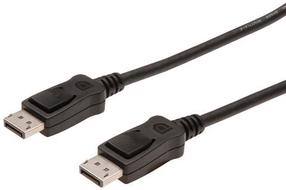 Vads Assmann DisplayPort Displayport, Displayport, 3 m, melna krās.