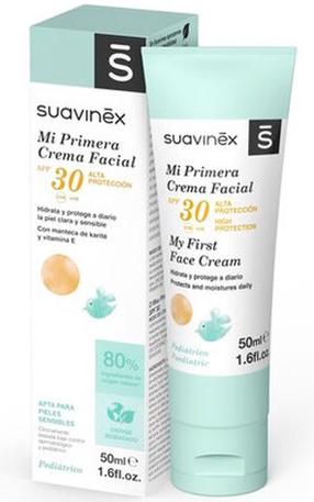 Bērnu krēms Suavinex My First Face Cream, 2321-72564, 50 ml