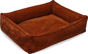 Кровать для животных Beeztees Ribbed 26062, oранжевый цв., 95 х 80 см