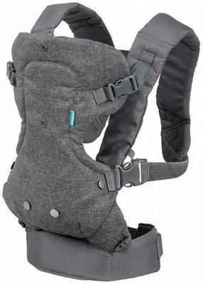 Ķengursoma Infantino Baby 4in1 Grey, pelēka krās.