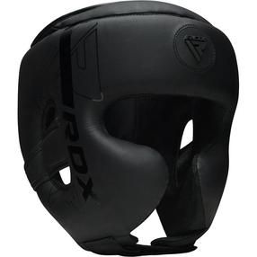 Bokso šalmas RDX Head Guard F6 HGR-F6MB-L, juoda sp., L