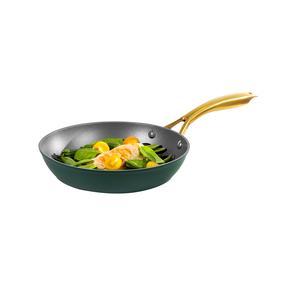 Cepšanas panna Ambition Glam Qualum Basic, Ø 24 cm, alumīnijs/silikons, Zelta krās.