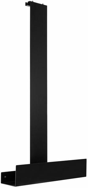 Dušo lentynėlė Rea Tori, 40 cm x 75.5 cm x 9.5 cm, juoda