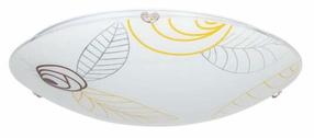 Šviestuvas lubų Spot-Light Indiana 4455112, LED, 2700 °K, 1 x 30 W, ruda sp./balta sp. / chromo sp., 50 x 50 cm