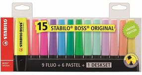 Текстовый маркер Stabilo Boss, 2 - 5 мм, многоцветный